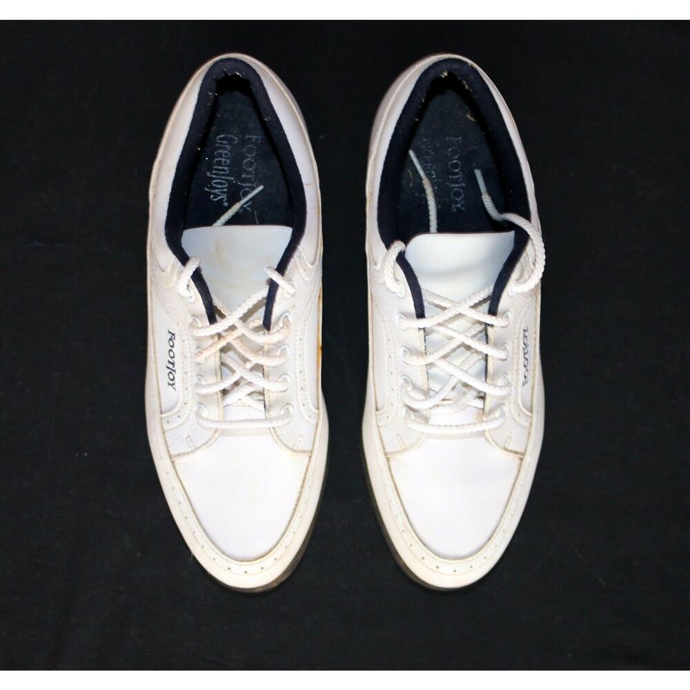 Footjoy Women's Sz 8M Greenjoy White Golf Shoes‎